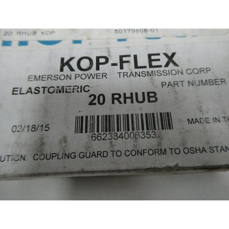 Kop-Flex 9/16IN FLEXIBLE COUPLING 20 RHUB